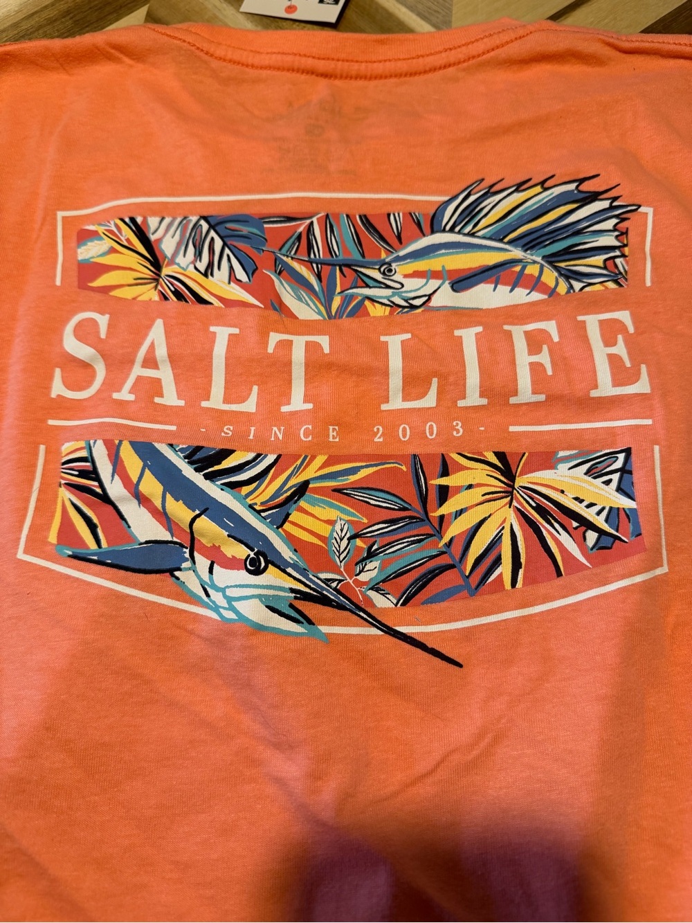 Salt Life Coral Graphic Short Sleeve Tee